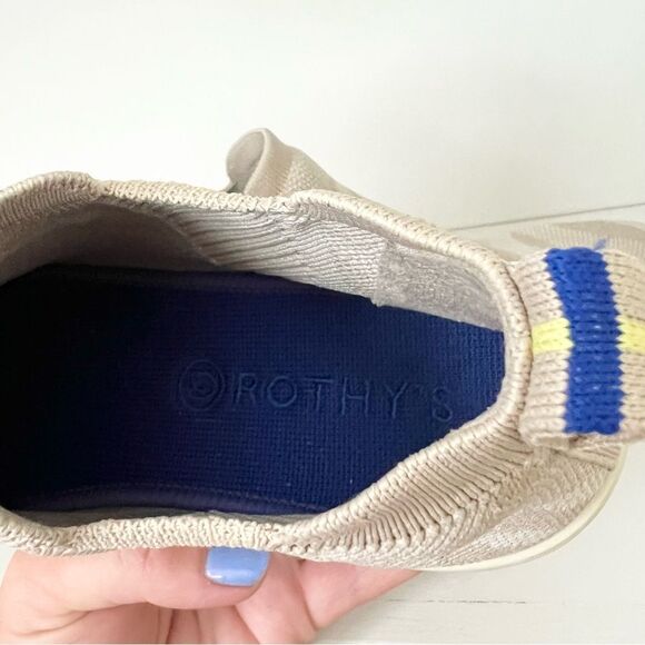 Rothy’s The Chelsea Sneaker Camo Tan Women’s Size 8.5 - Picture 9 of 10